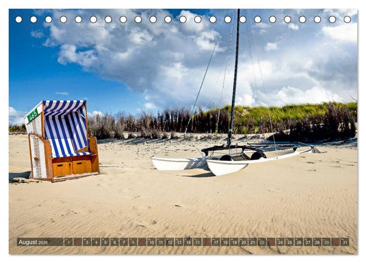 Produktbild: OSTFRIESLAND-LIEBE (Tischkalender 2026 DIN A5 quer), CALVENDO Monatskalender