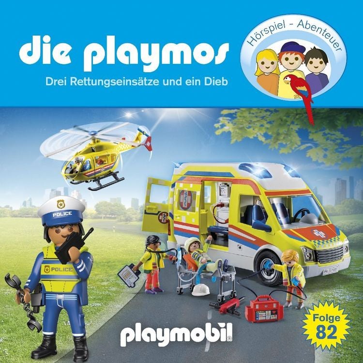 Produktbild: Die Playmos-(82)Drei Rettungseins&auml;tze Und Ein Dieb