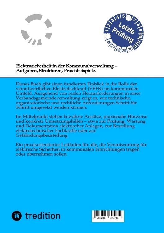 Produktbild: Die verantwortliche Elektrofachkraft in der Kommunalverwaltung