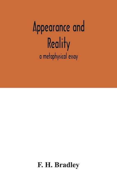Produktbild: Appearance and reality
