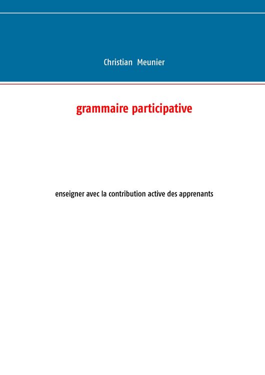 Produktbild: Grammaire participative