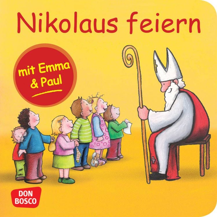 Bild vom Artikel Nikolaus feiern mit Emma und Paul. Mini-Bilderbuch. vom Autor Monika Lehner