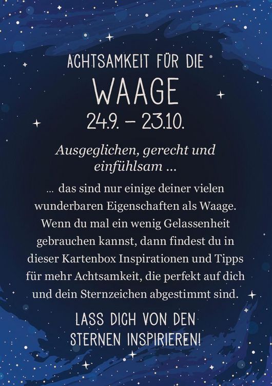 Produktbild: Achtsamkeit f&uuml;r die Waage