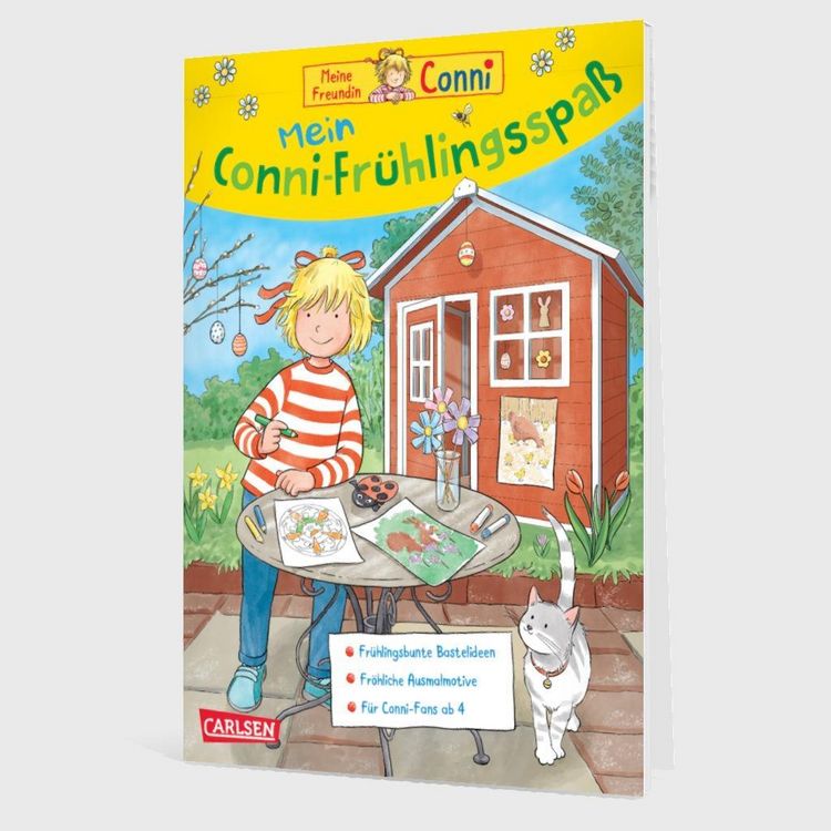 Produktbild: Conni Gelbe Reihe (Besch&auml;ftigungsbuch): Mein Conni-Fr&uuml;hlings-Spa&szlig;