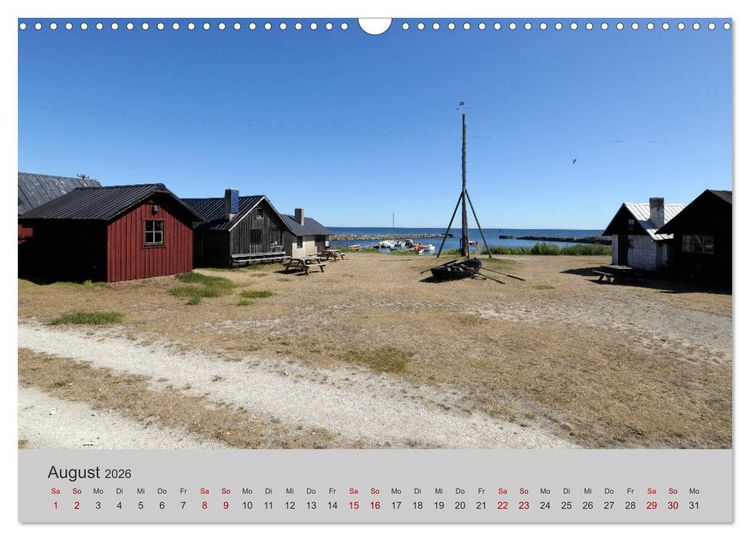Produktbild: Gotland - Perle der Ostsee (Wandkalender 2026 DIN A3 quer), CALVENDO Monatskalender