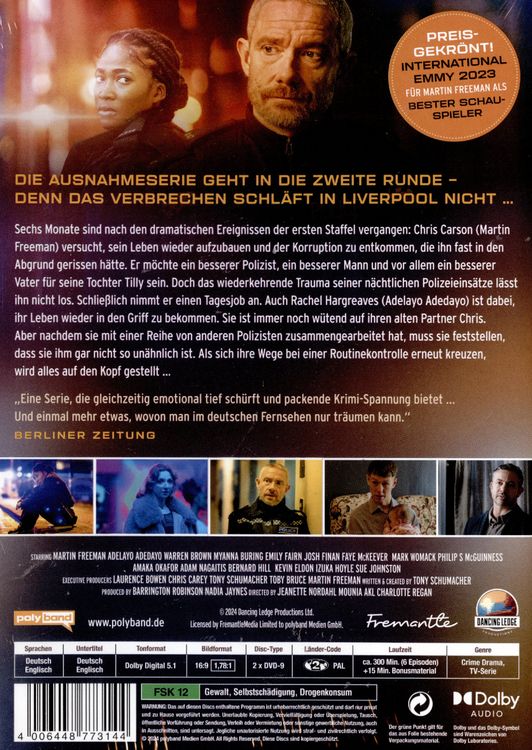 Produktbild: The Responder - Staffel 2 [2 DVDs]