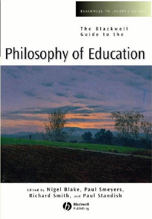 Produktbild: The Blackwell Guide to the Philosophy of Education
