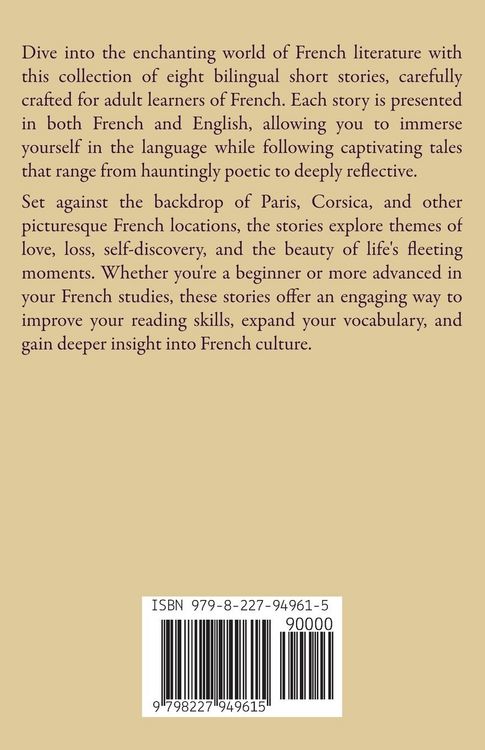 Produktbild: The Stranger by the River And Other Bilingual French-English Stories for Language Learners