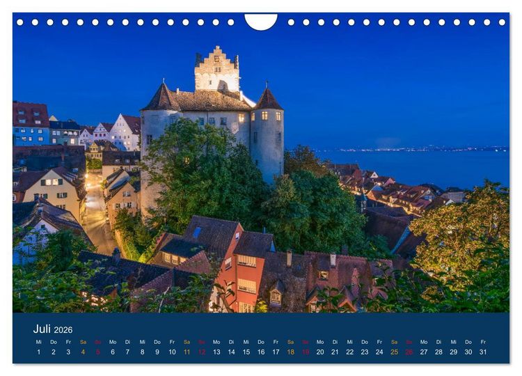 Produktbild: Ansichten vom Bodensee (Wandkalender 2026 DIN A4 quer), CALVENDO Monatskalender