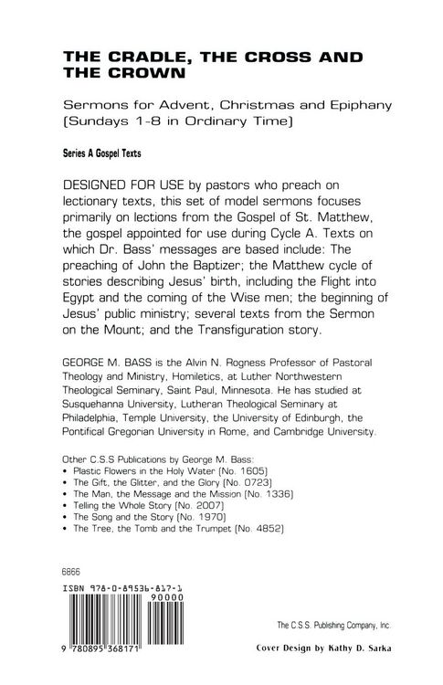 Produktbild: The Cradle, the Cross and the Crown
