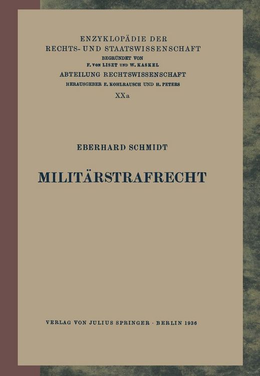Produktbild: Milit&auml;rstrafrecht