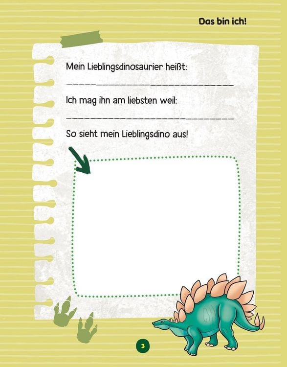 Produktbild: Mein gro&szlig;es Spa&szlig;- und R&auml;tselbuch Dinosaurier