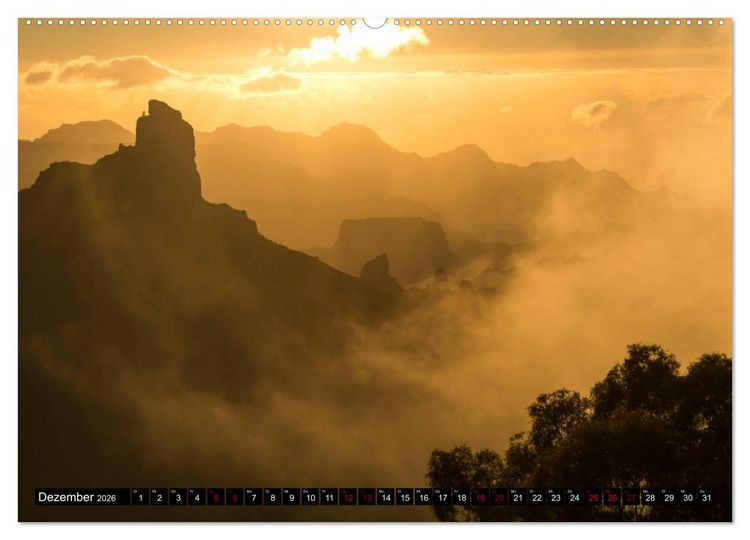Produktbild: Gran Canaria (hochwertiger Premium Wandkalender 2026 DIN A2 quer), Kunstdruck in Hochglanz