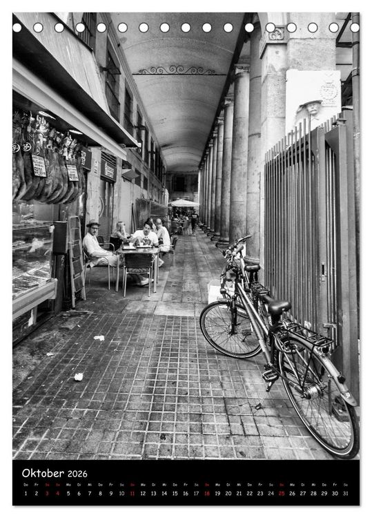 Produktbild: In den Stra&szlig;en und Gassen Barcelonas (Tischkalender 2026 DIN A5 hoch), CALVENDO Monatskalender