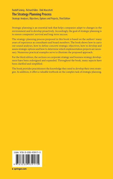 Produktbild: The Strategy Planning Process