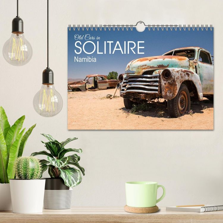 Produktbild: Old cars in Solitaire Namibia (Wall Calendar 2026 DIN A4 landscape), CALVENDO 12 Month Wall Calendar
