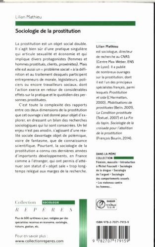 Produktbild: Sociologie de la prostitution