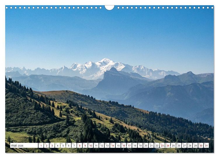 Produktbild: Les Portes du Soleil, Haute-Savoie (Calendrier mural 2026 DIN A3 vertical), CALVENDO calendrier mensuel