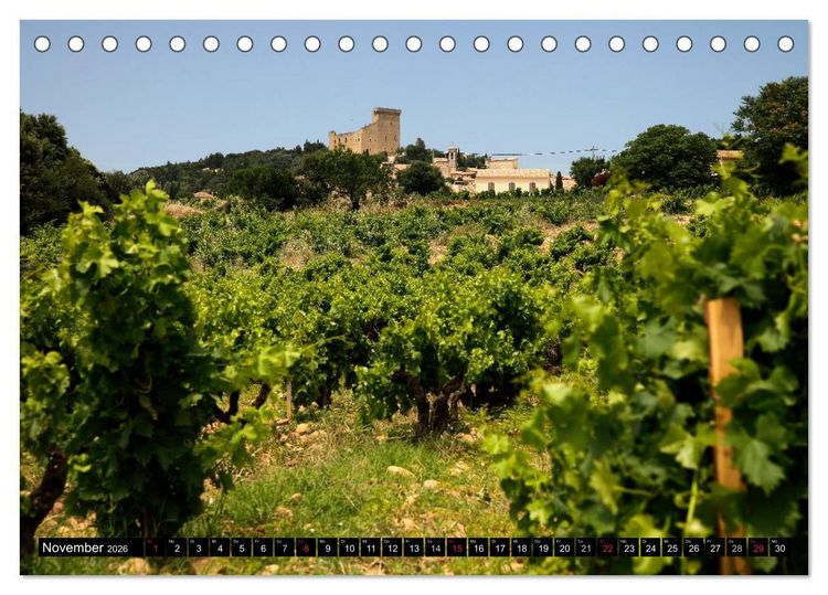 Produktbild: Frankreich - die Provence (Tischkalender 2026 DIN A5 quer), CALVENDO Monatskalender
