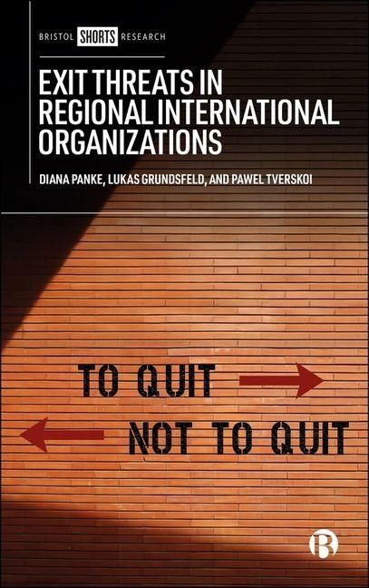 Produktbild: Exit Threats in Regional International Organizations