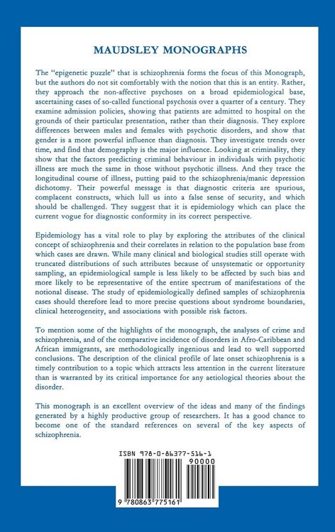 Produktbild: Psychosis In The Inner City