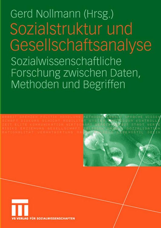 Produktbild: Sozialstruktur und Gesellschaftsanalyse