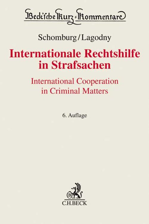 Produktbild: Internationale Rechtshilfe in Strafsachen