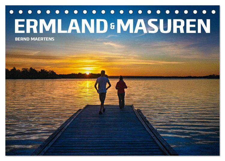 Produktbild: ERMLAND MASUREN (Tischkalender 2026 DIN A5 quer), CALVENDO Monatskalender