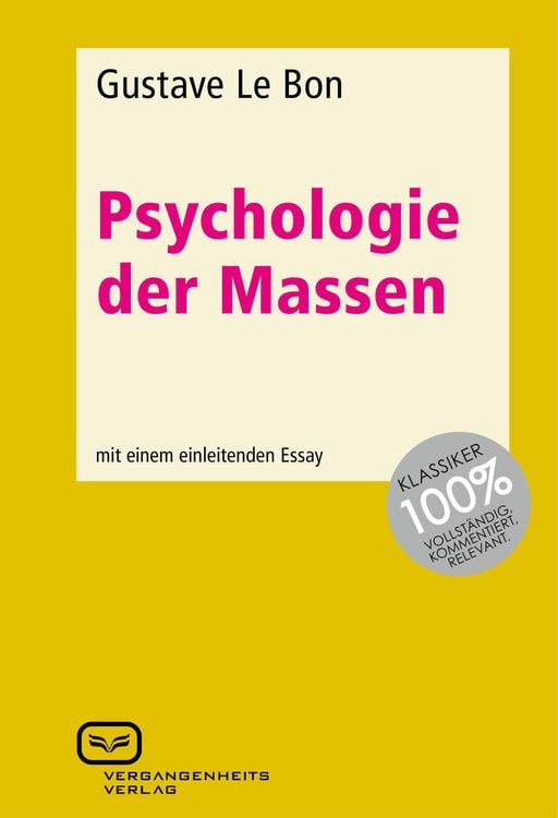 Produktbild: Psychologie der Massen