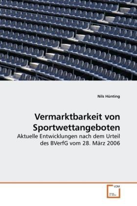 Produktbild: H&uuml;nting, N: Vermarktbarkeit von Sportwettangeboten