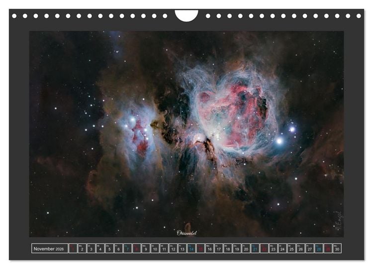 Produktbild: Faszination Universum (Wandkalender 2026 DIN A4 quer), CALVENDO Monatskalender
