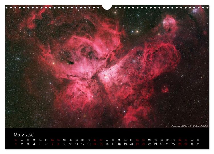 Produktbild: Deep Sky Fotografie (Wandkalender 2026 DIN A3 quer), CALVENDO Monatskalender
