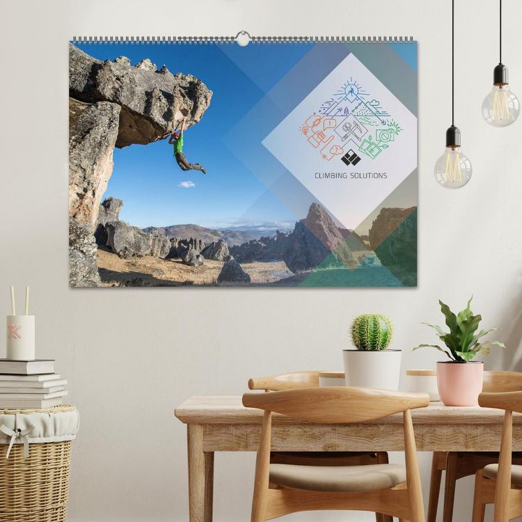 Produktbild: Climbing Solutions - Bergsport weltweit (Wandkalender 2026 DIN A2 quer), CALVENDO Monatskalender