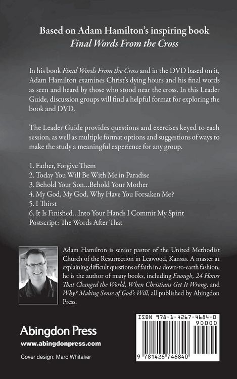 Produktbild: Final Words from the Cross Leader's Guide