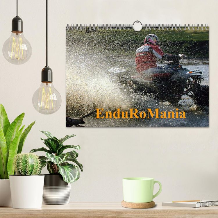 Produktbild: EnduRoMania (Wandkalender 2026 DIN A4 quer), CALVENDO Monatskalender