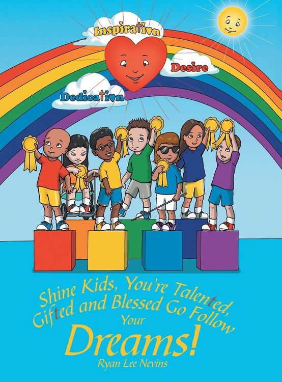 Produktbild: Shine Kids, You're Talented, Gifted and Blessed Go Follow Your Dreams!