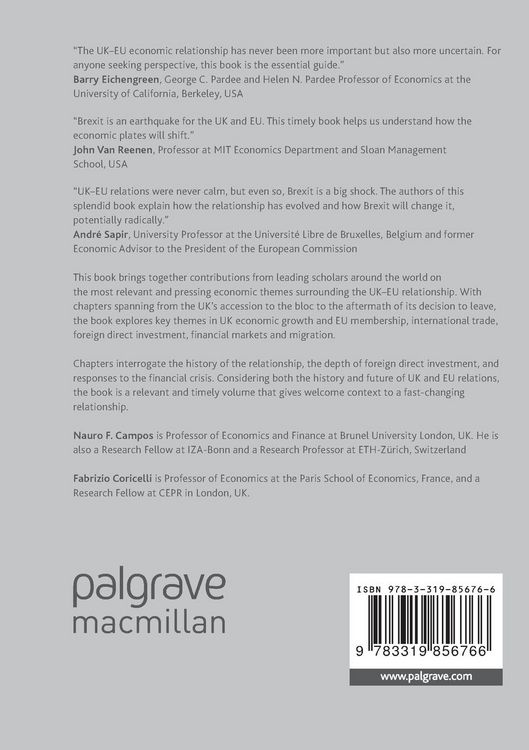 Produktbild: The Economics of UK-EU Relations