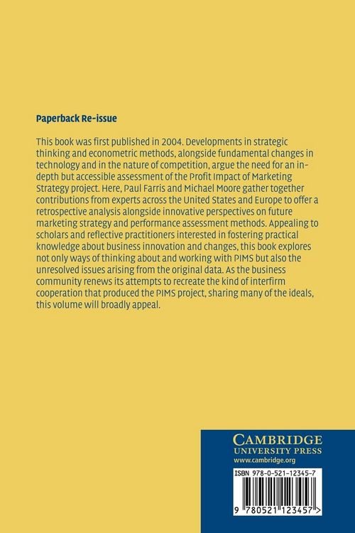 Produktbild: The Profit Impact of Marketing Strategy Project