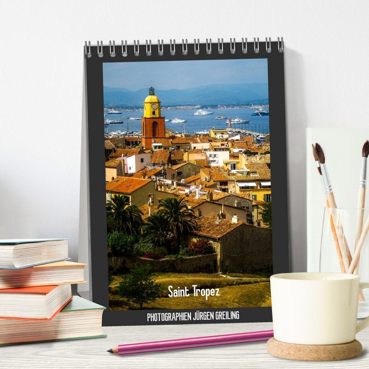 Produktbild: Saint Tropez (Tischkalender 2026 DIN A5 hoch), CALVENDO Monatskalender