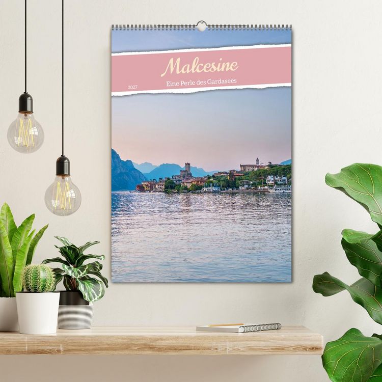 Produktbild: Malcesine - Eine Perle des Gardasees (Wandkalender 2027 DIN A2 hoch), CALVENDO Monatskalender