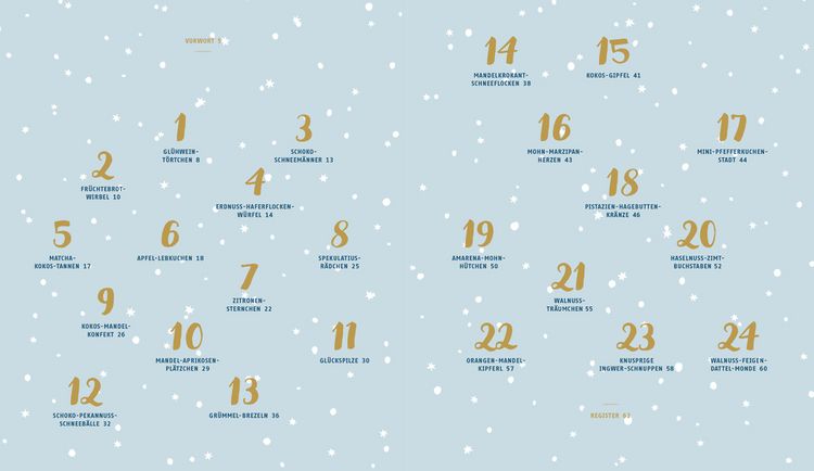 Produktbild: 24 Pl&auml;tzchen bis Weihnachten