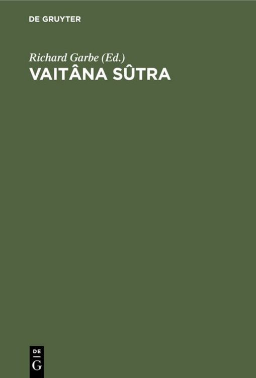 Produktbild: Vait&acirc;na S&ucirc;tra