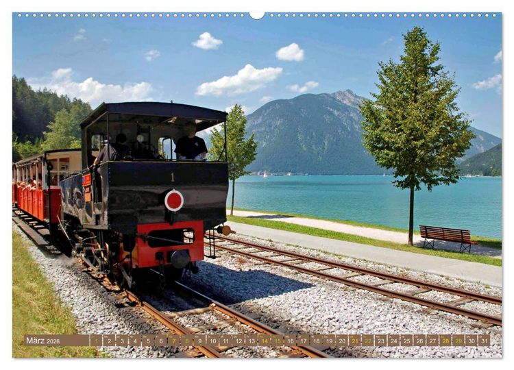Produktbild: Und ewig lockt der Achensee - Tirol (hochwertiger Premium Wandkalender 2026 DIN A2 quer), Kunstdruck in Hochglanz