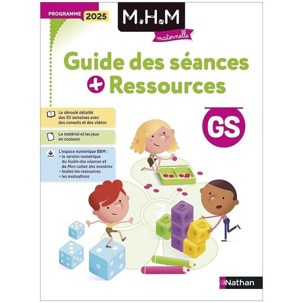 Produktbild: MHM GS : guide des s&eacute;ances + ressources : programme 2025