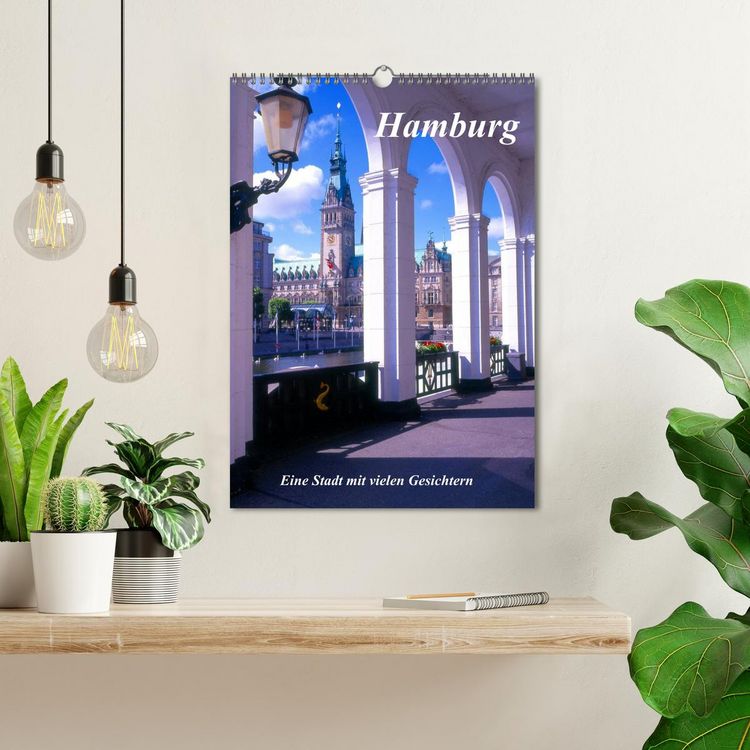 Produktbild: Hamburg - Eine Stadt mit vielen Gesichtern (Wandkalender 2026 DIN A3 hoch), CALVENDO Monatskalender