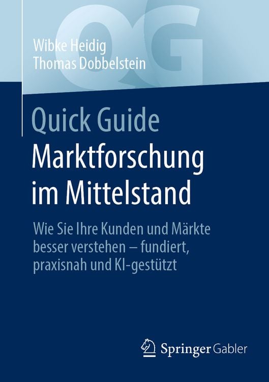 Produktbild: Quick Guide Marktforschung im Mittelstand