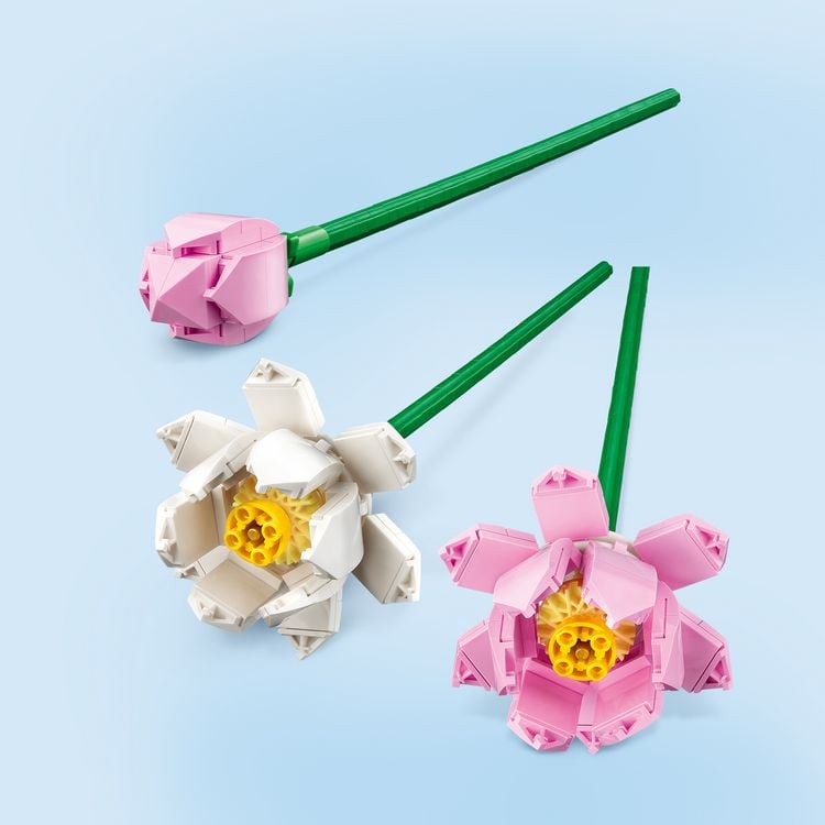 Produktbild: LEGO Botanicals Lotusblumen - Kunstblumen - Botanik Kollektion 40647