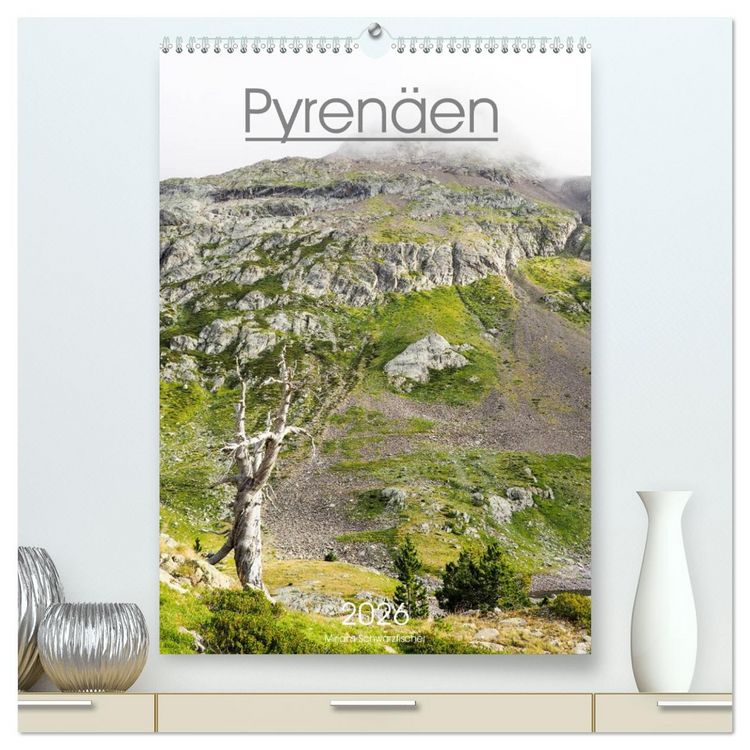 Produktbild: Pyren&auml;en - Spanien und Frankreich (hochwertiger Premium Wandkalender 2026 DIN A2 hoch), Kunstdruck in Hochglanz