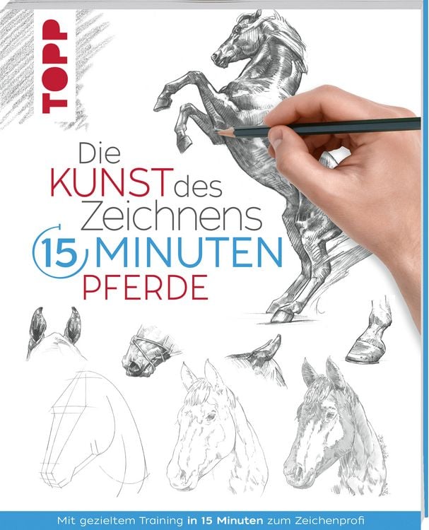 Produktbild: Die Kunst des Zeichnens 15 Minuten - Pferde
