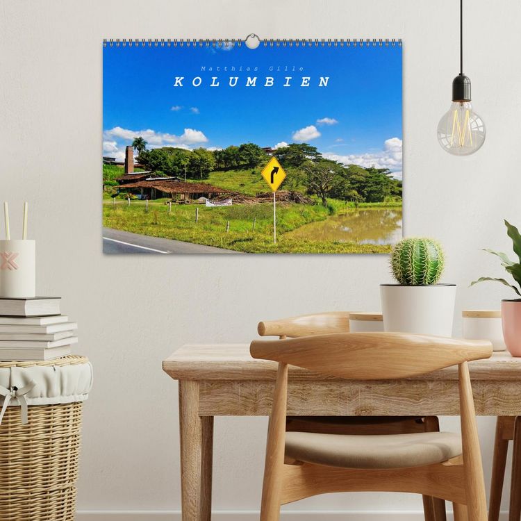 Produktbild: Kolumbien (Wandkalender 2026 DIN A3 quer), CALVENDO Monatskalender